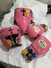 Custom Pink Puzzle Boxing Set