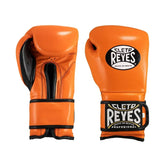 Cleto Reyes Orange Boxing Gloves – Hook & Loop PunchPro Boxing