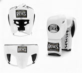 Cleto Reyes Classic White Lace-Up Sparring Set PunchPro Boxing