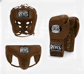 Cleto Reyes Chocolate Brown Lace-Up Sparring Set