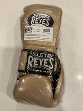 Cleto Reyes Metallic Gold Hook and Loop Training Gloves