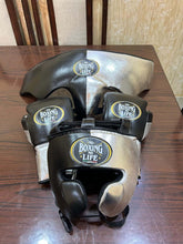 Boxing Life Black & Silver Sparring Gloves