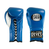 Cleto-Style Professional Blue Boxing Gloves – Premium Lace-Up Training Gloves | PunchPro Boxing PunchPro Boxing