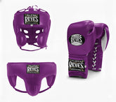 Cleto Reyes Regal Purple Lace-Up Sparring Set