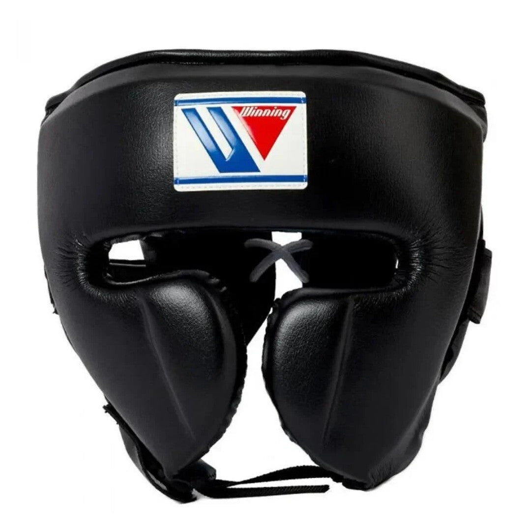 Winning All Black Boxing Set – Gloves (All Sizes) + Headgear + Groin Guard | Premium Japan-Made Gear My Store