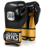 Cleto Reyes Black & Gold Boxing Gloves – Hook & Loop | PunchPro Boxing Product De PunchPro Boxing