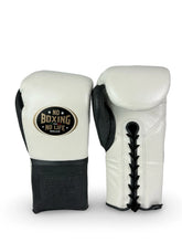 No Boxing No Life training and sparring gloves white black 8 oz to 20 oz