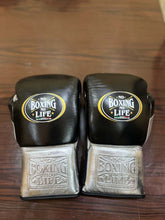 Boxing Life Black & Silver Sparring Gloves