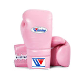 All-Size Pink Boxing Gloves – Custom Cowhide Leather, Personalizable