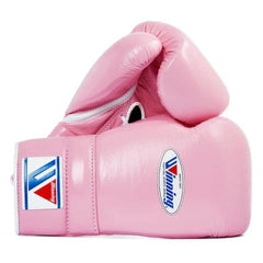 All-Size Pink Boxing Gloves – Custom Cowhide Leather, Personalizable