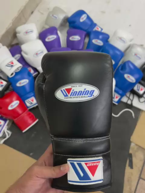 Winning Purple Boxing Gloves – Professional Training & Sparring Gloves (8oz–16oz) | Made in Japan