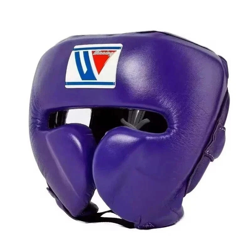 Winning Purple Boxing Set | Gloves, Headgear & Groin Guard – Premium Japanese Boxing Gear