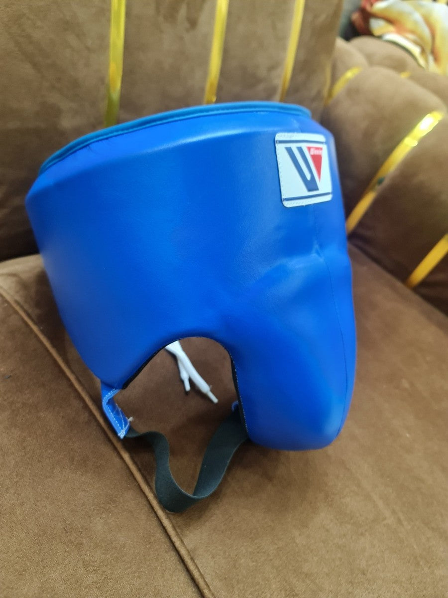 Winning All Blue Boxing Set – Gloves (All Sizes) + Headgear + Groin Guard | Premium Japan-Made Gear