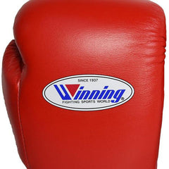 Winning Professional Lace-Up Boxing Gloves – Premium Training & Sparring Gloves | Red Edition | All Sizes (8oz–18oz)