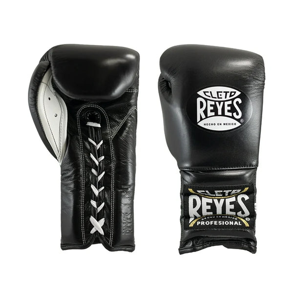 Cleto-Style Professional Black Boxing Gloves – PunchPro Boxing