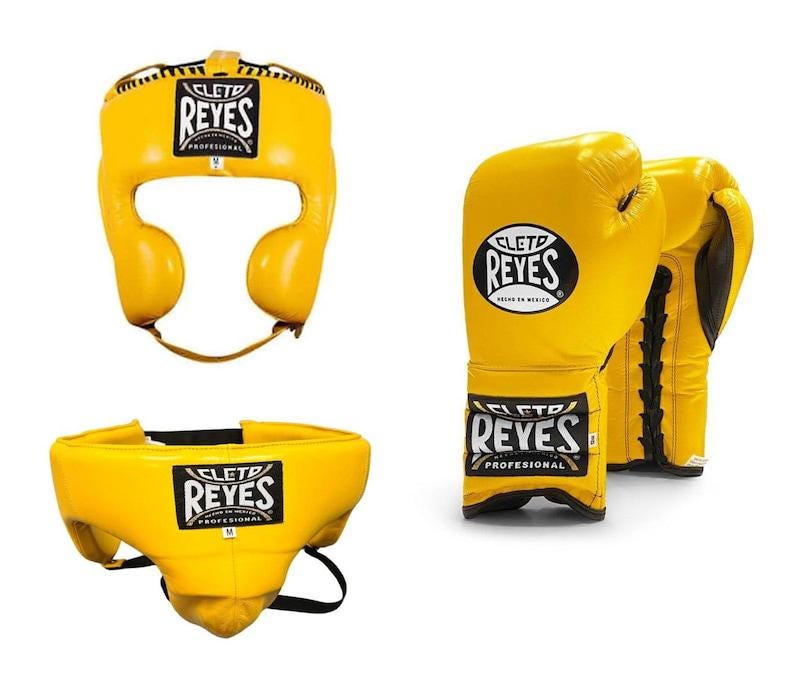 Cleto Reyes Yellow Sparring Set | PunchPro Boxing