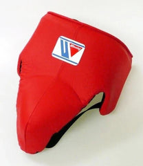 Winning Boxing Set – Red & Gold | Professional Gloves, Headgear & Groin Guard (Made in Japan)