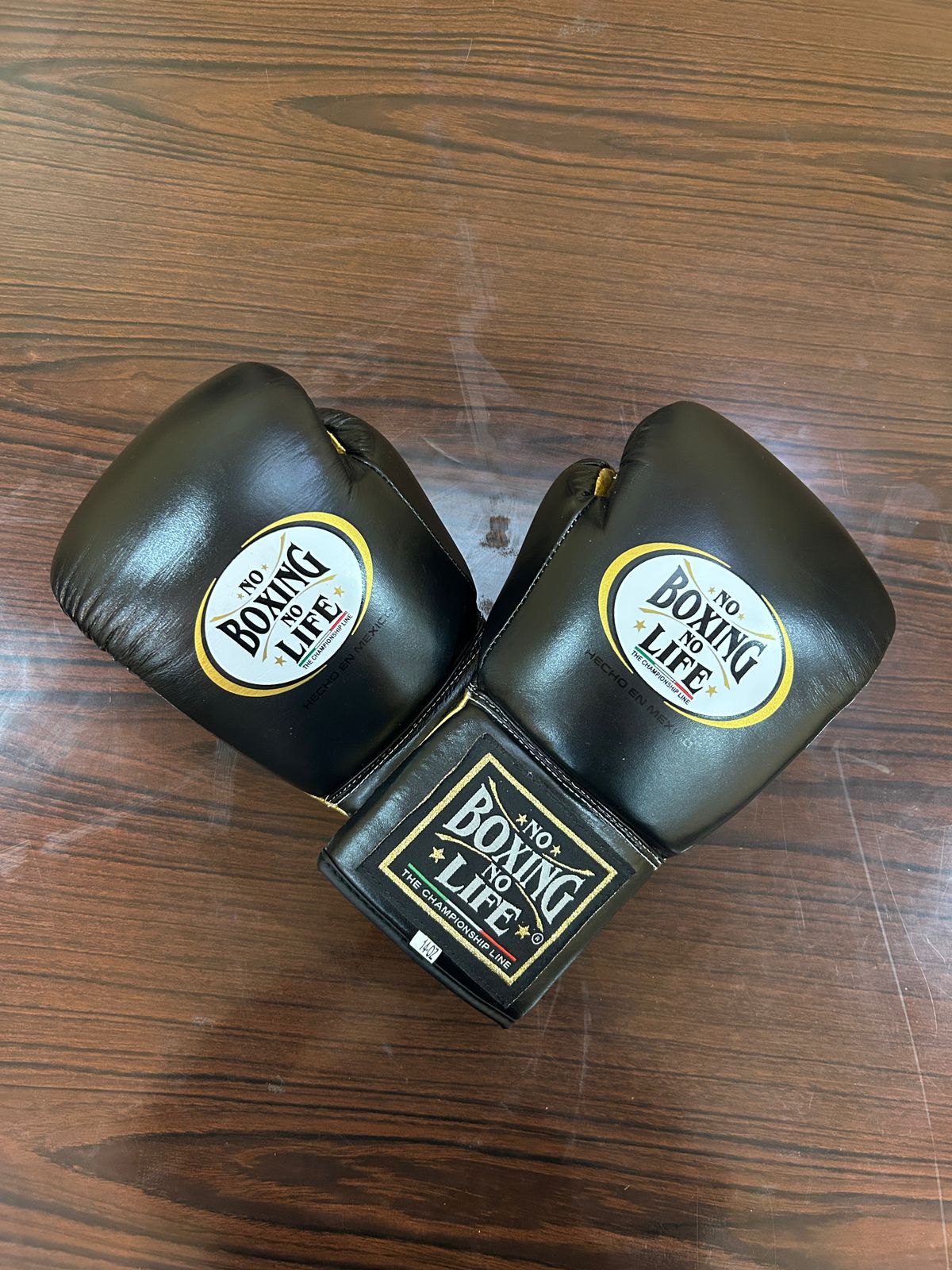 No Boxing No Life Boxing Gloves Black