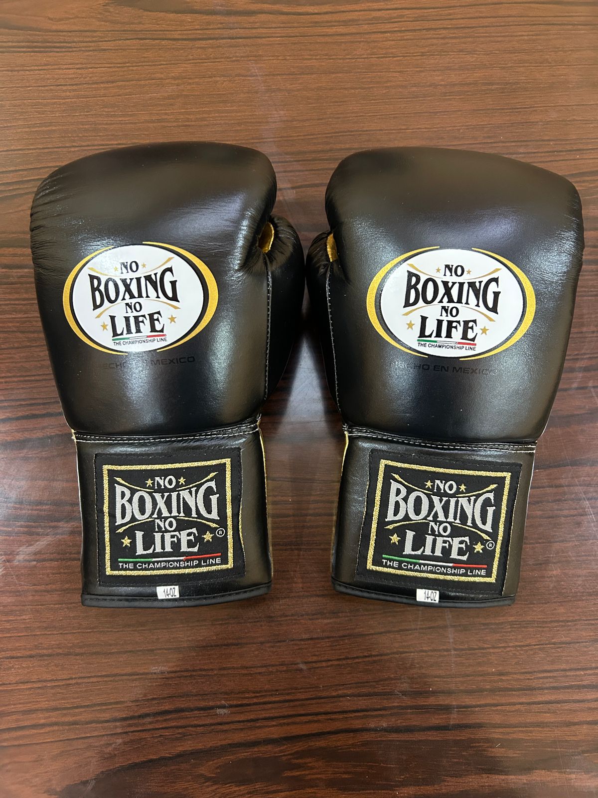 No Boxing No Life Boxing Gloves Black 