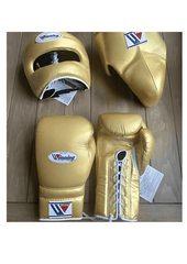 Winning All Gold Boxing Set – Gloves (All Sizes) + Headgear + Groin Guard | Limited Edition Japan-Made Gear
